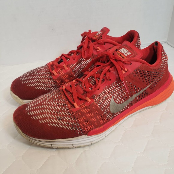 Nike Lunar Trainer 1 Sneaker Sz 11 Red main image 8